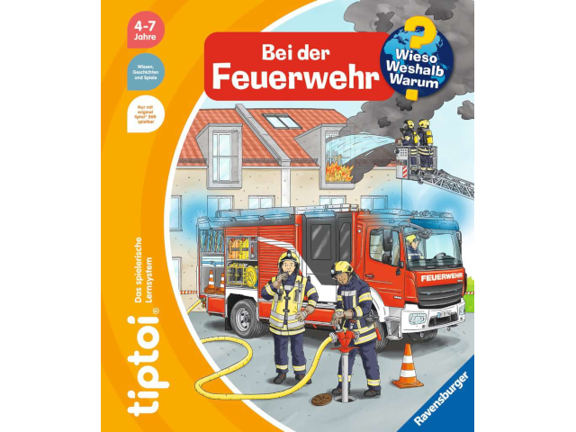 tiptoi® Wieso? Weshalb? Warum? Bei der Feuerwehr