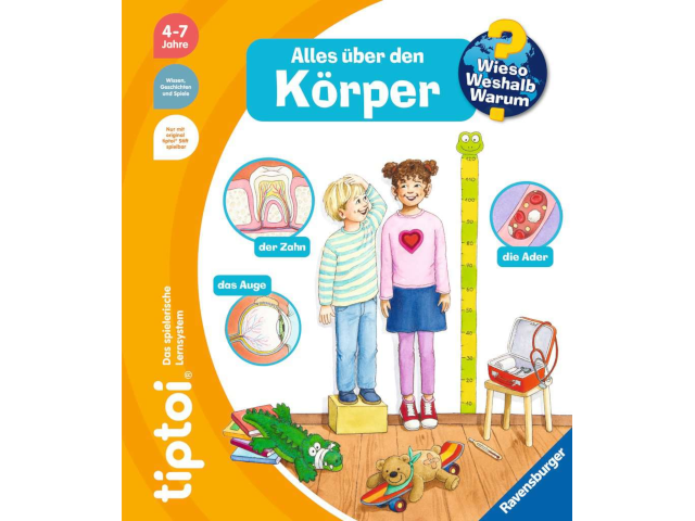 tiptoi® Wieso? Weshalb? Warum? Alles über den Körper