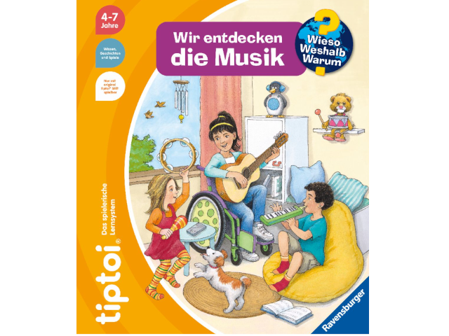 tiptoi® Wieso? Weshalb? Warum? Wir entdecken die Musik