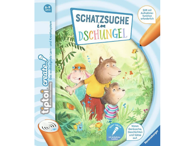tiptoi® CREATE Schatzsuche im Dschungel