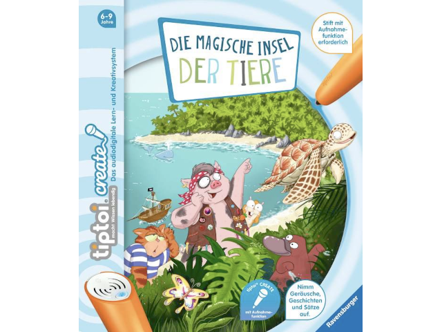 tiptoi® CREATE Die magische Insel der Tiere