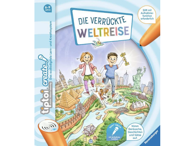 tiptoi® Create Die verrückte Weltreise