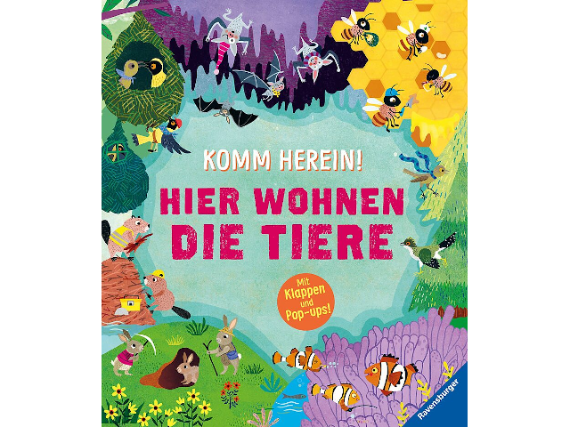 Komm herein! Hier wohnen die Tiere