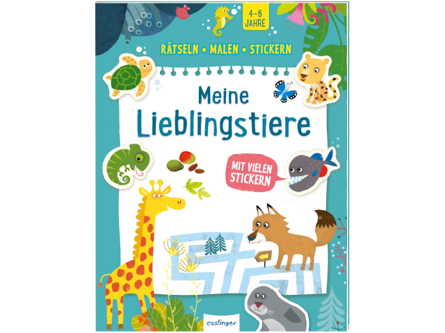 Rätseln, Malen, Stickern