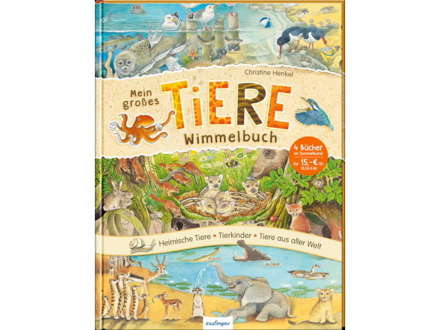 Mein grosses Tiere-Wimmelbuch