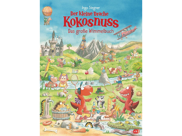 Der kleine Drache Kokosnuss - Das große Wimmelbuch