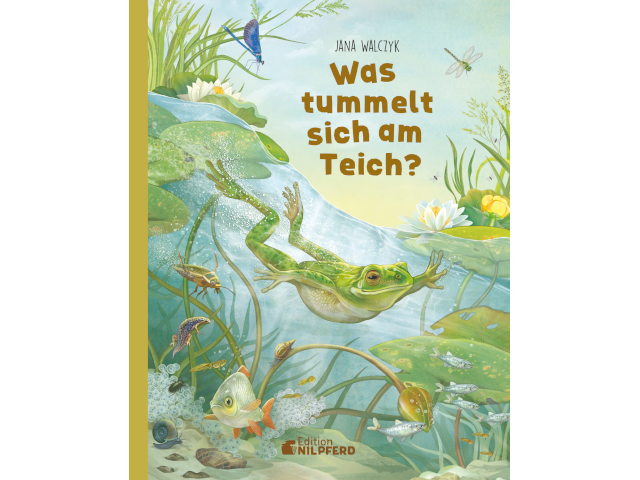 Was tummelt sich am Teich?