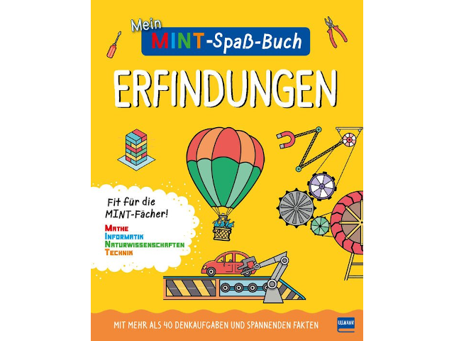 Mein MINT-Spaßbuch: Erfindungen