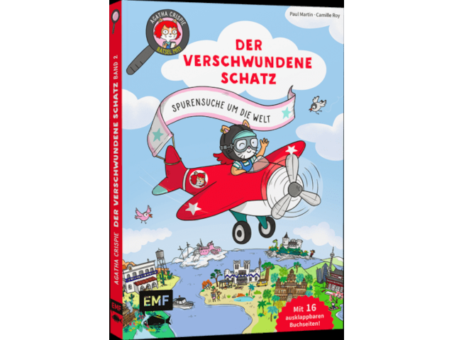 Agatha Crispie und der verschwundene Schatz - Spurensuche um die Welt: Band 2
