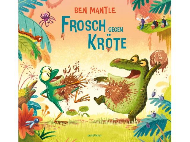 Frosch gegen Kröte