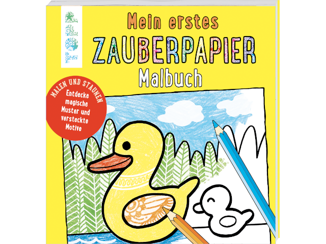 Mein erstes Zauberpapiermalbuch
