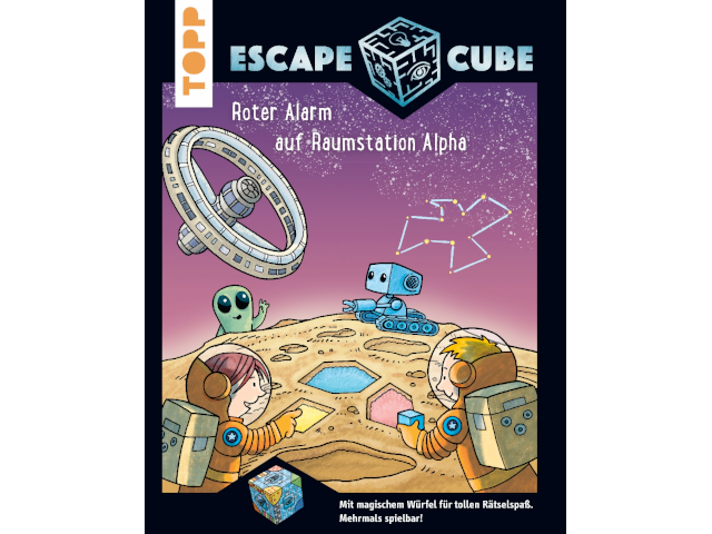 Escape Cube Kids Roter Alarm auf Raumstation Alpha