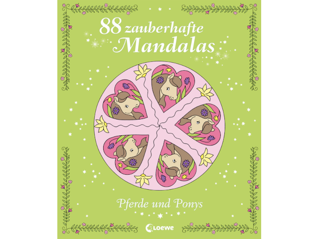 88 zauberhafte Mandalas - Pferde und Ponys