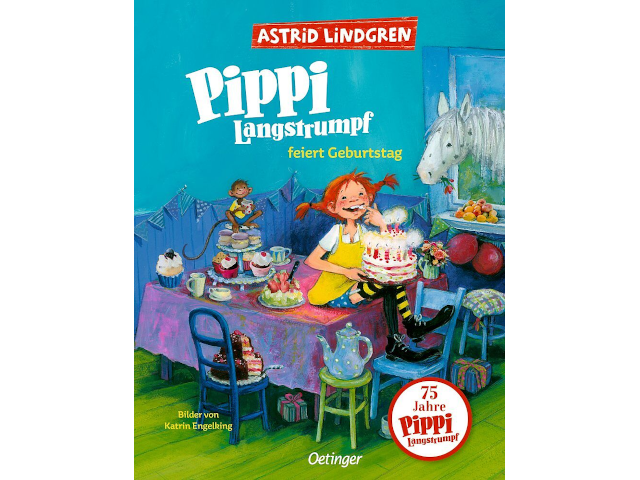 Pippi Langstrumpf feiert Geburtstag (Bilderbuch)