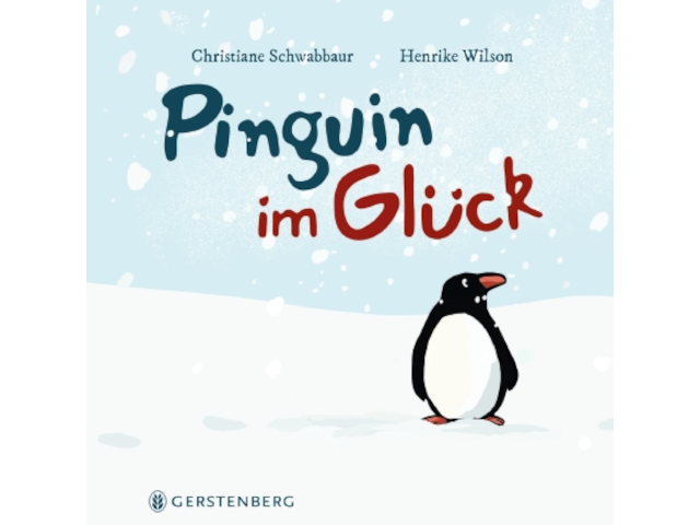 Pinguin im Glück