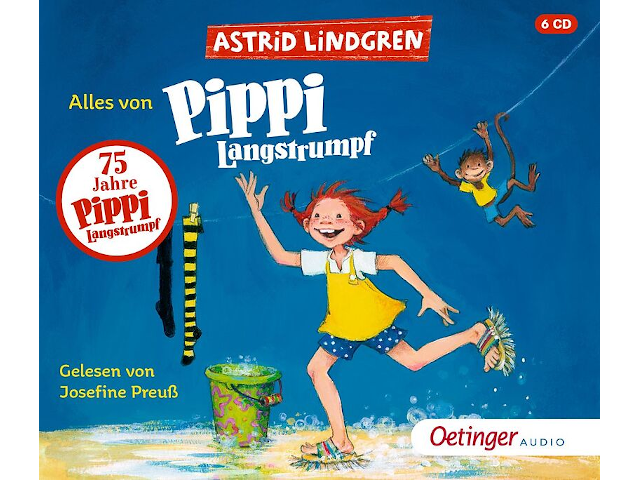 Alles von Pippi Langstrumpf 6 CD Box