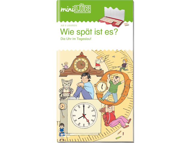 miniLÜK-Set. Wie spät ist es?: Die Uhr im Tageslauf