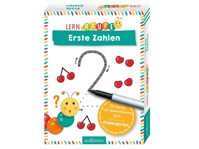Lernraupe - Erste Zahlen