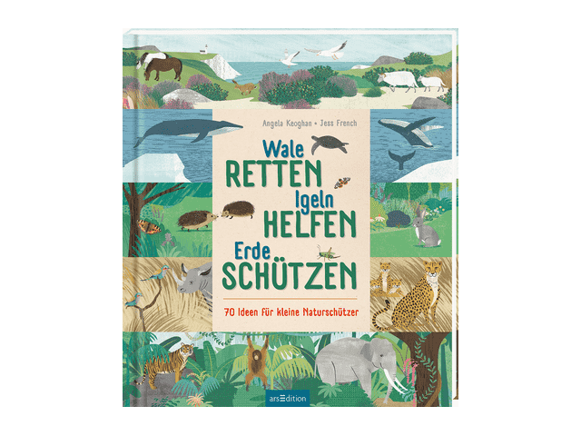 Wale retten, Igeln helfen, Erde schützen