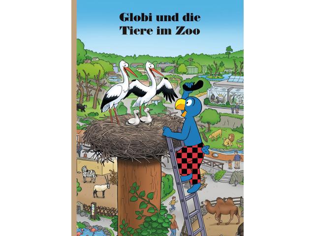 Globi und die Tiere im Zoo