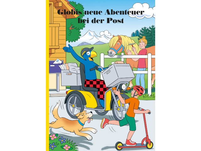 Globis neue Abenteuer bei der Post