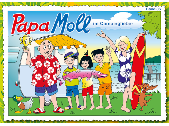 Papa Moll im Campingfieber (Band 36)