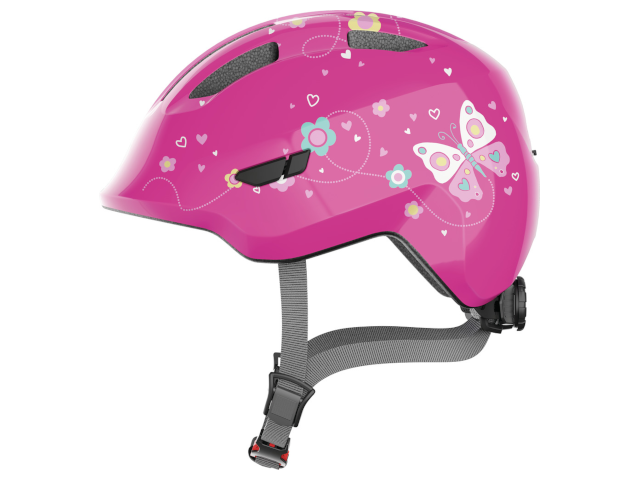 Fahrradhelm Smiley 3.0 pink butterfly S