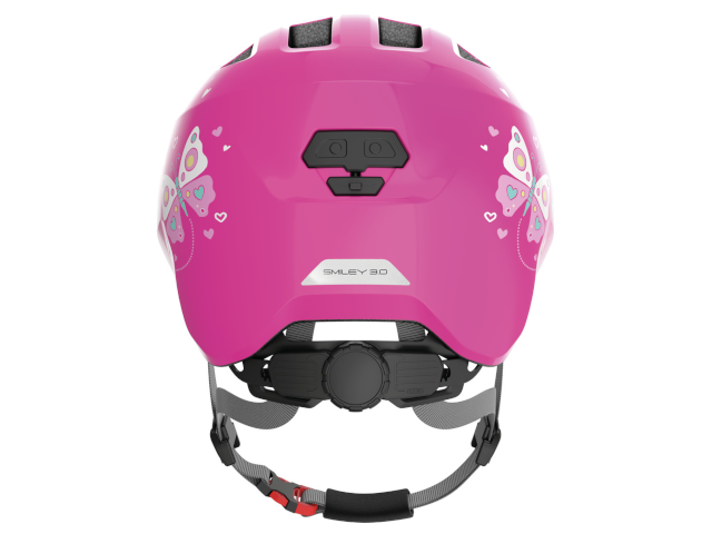 Fahrradhelm Smiley 3.0 pink butterfly S - 0