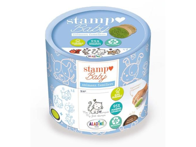Baby Stempel Haustiere ECO