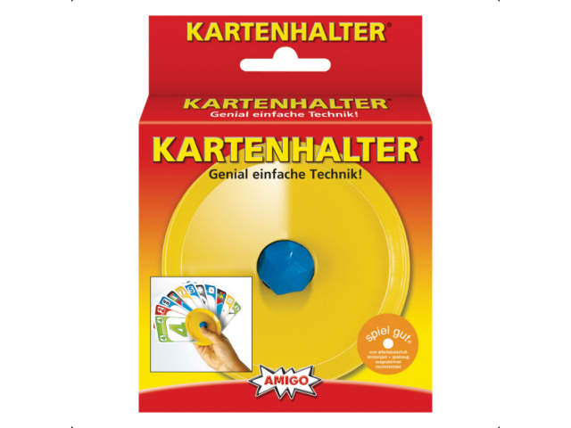 Kartenhalter gelb