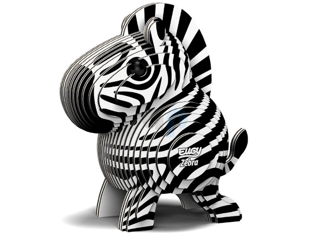 Zebra - 3D Karton Figuren