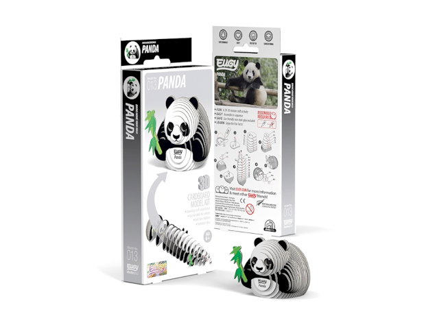 Panda - 3D Karton Figuren