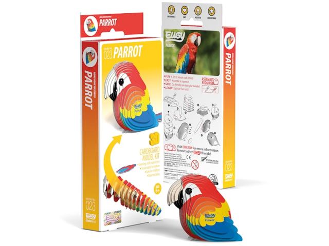 Papagei - 3D Karton Figuren