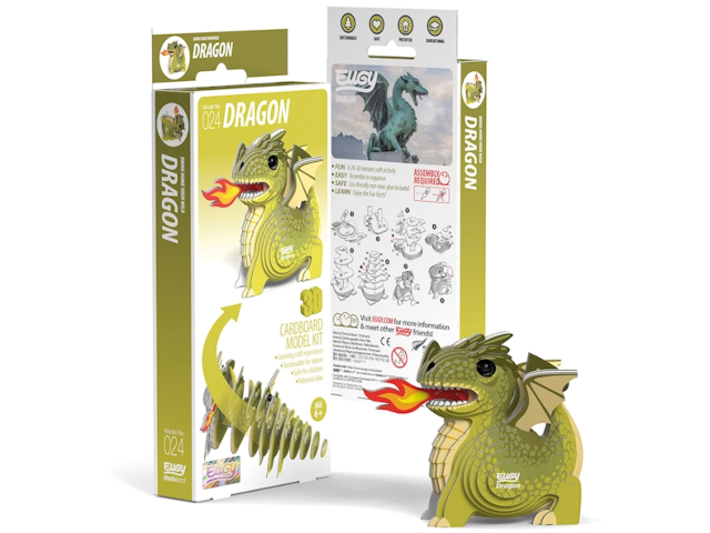 Drachen - 3D Karton Figuren