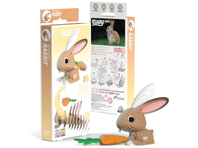 Kaninchen - 3D Karton Figuren