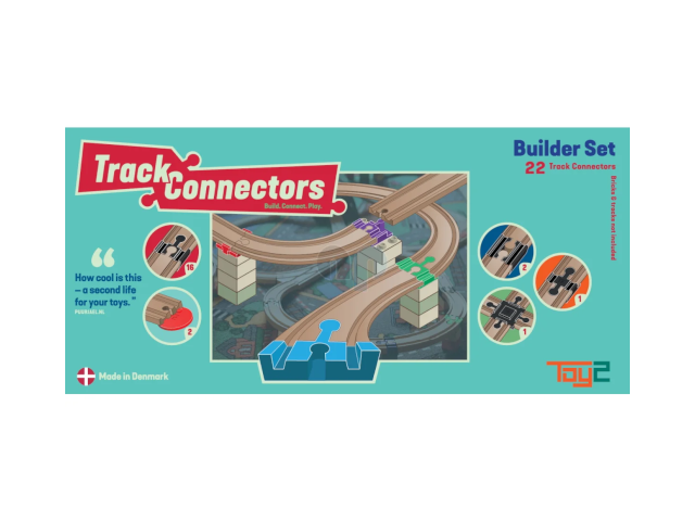 Builder Set Medium - 22 Schienenverbinder
