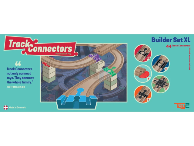 Builder Set XL - 44 Schienenverbinder