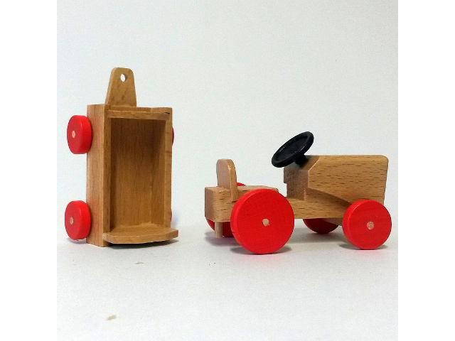 Traktor mit Anhänger