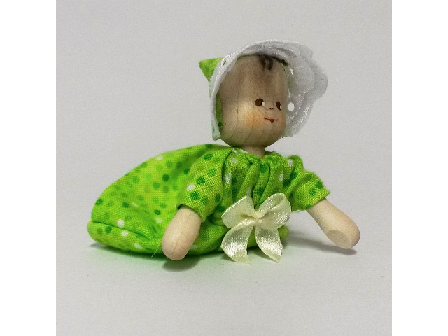 Baby, Kleid-grün