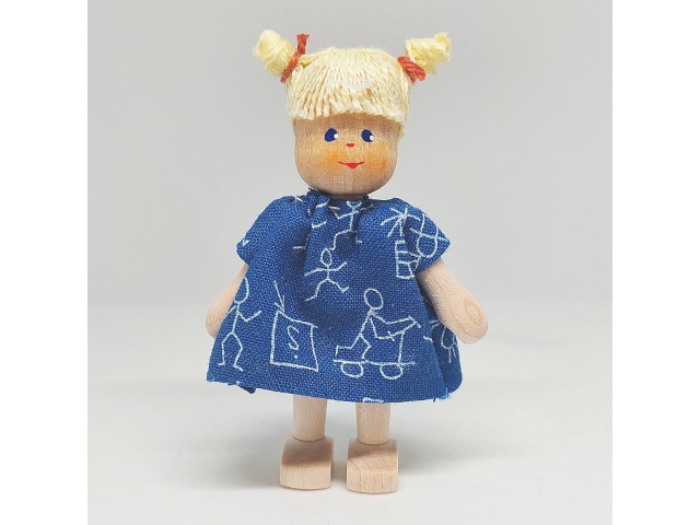 Fine, Mädchen, 2x Stups blond