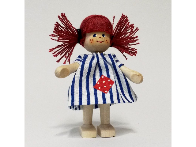Mädchen, Sommerspr. Haare rot