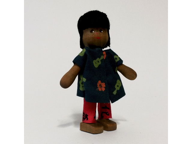 Junge, Paopao von Hawaii