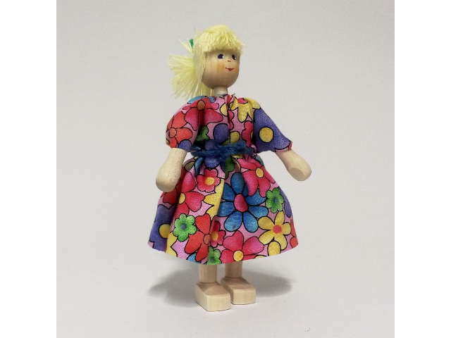 Mutter, Blumenkleid