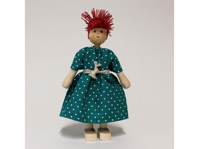Mutter, Kleid, türkis