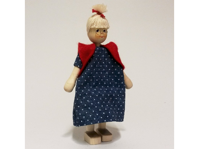 Oma, Kleid, Weste
