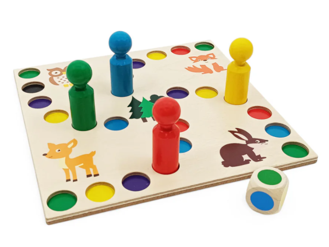 Farbenspiel Waldtiere