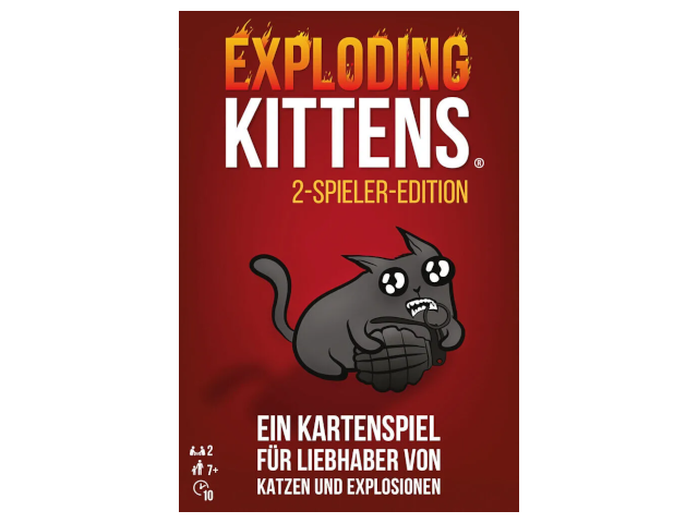 Exploding Kittens: 2-Spieler-Edition