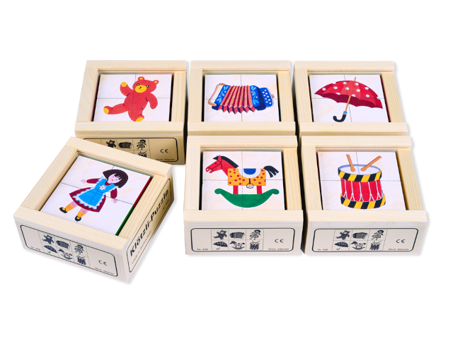 Würfelpuzzle mittel Mix