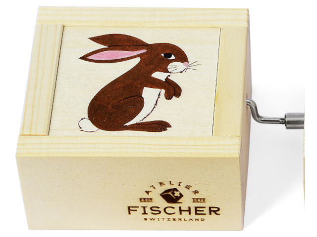 Musikdose klein Hase