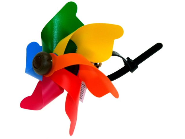 Windrad Regenbogen mini (Fahrrad)